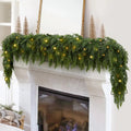 🏆2026 HOT SALE💥 Pre-lit Christmas Cedar Garland