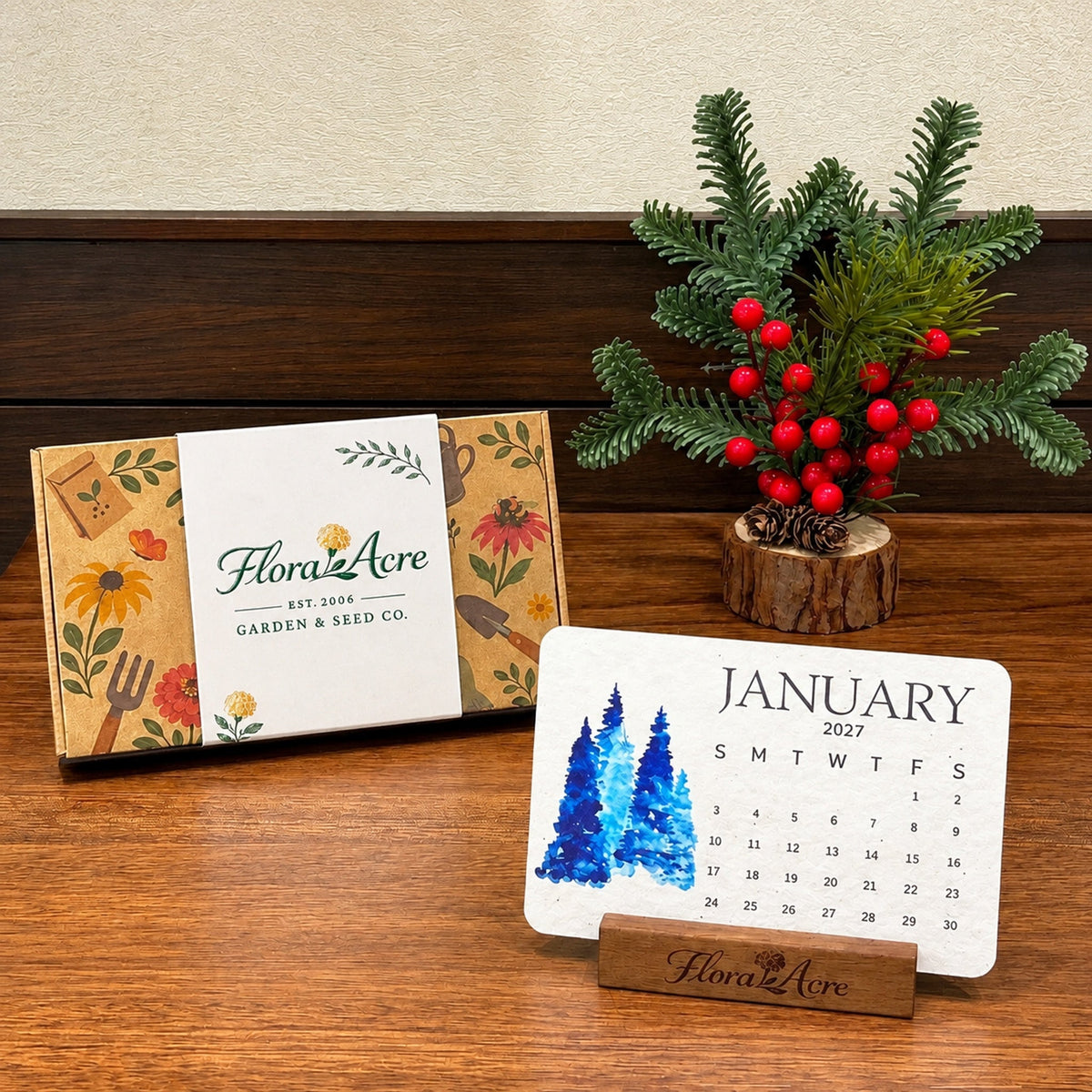 🌱Eco-Friendly Plantable “Timeless” Seed Calendar 2027