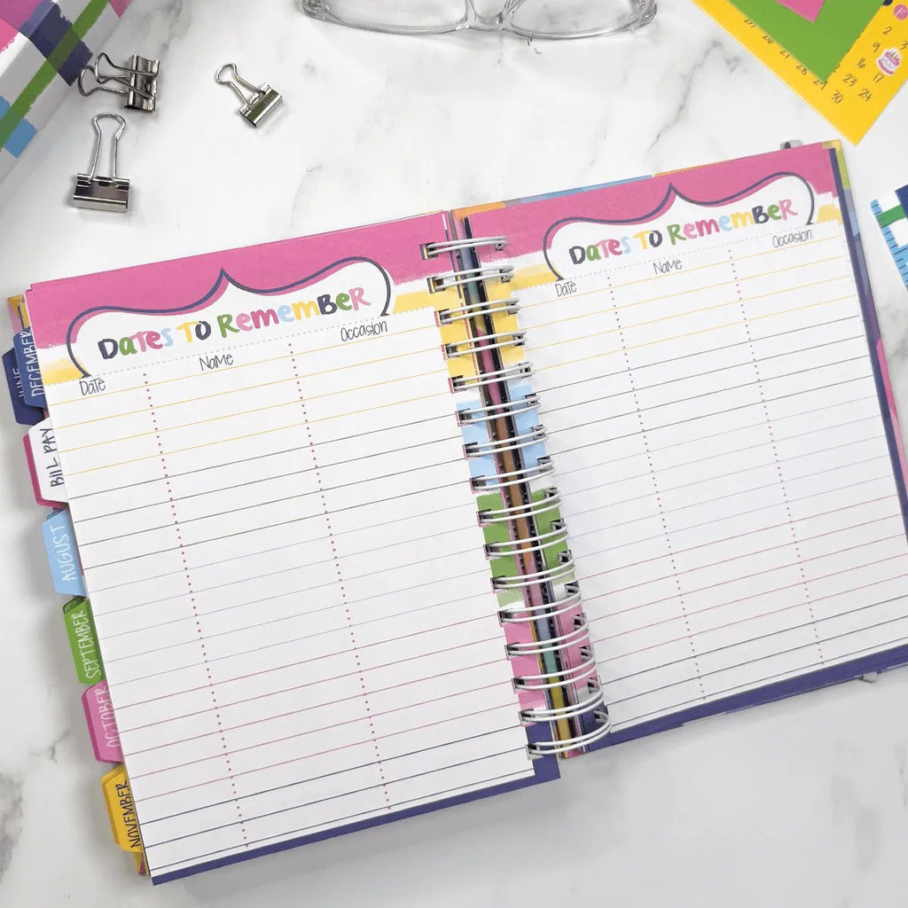 📅✨2027–2028 Reminder Binder® – 24-Month All-in-One Life Planner | January 2027 - December 2028