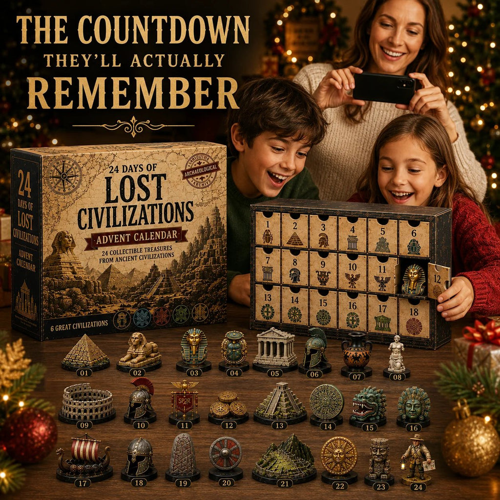 2026 Lost Civilizations Archaeological Discovery Advent Calendar | 24 Ancient Treasures from 6 Great Civilizations