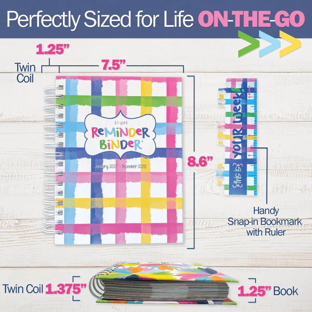 📅✨2027–2028 Reminder Binder® – 24-Month All-in-One Life Planner | January 2027 - December 2028