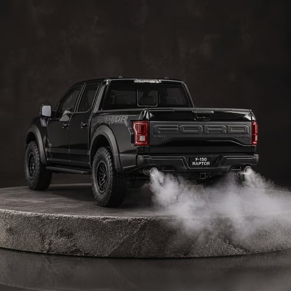 LED Pickup Truck Humidifier – Realistic Exhaust Mist, Raptor-Style Model & Cool Desk Decor