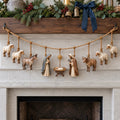✝️🎄Handcrafted Wooden Nativity Garland(📦Buy 2 Free Shipping)