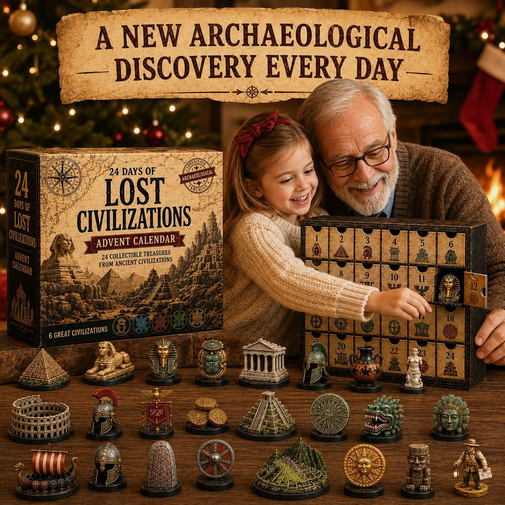 2026 Lost Civilizations Archaeological Discovery Advent Calendar | 24 Ancient Treasures from 6 Great Civilizations