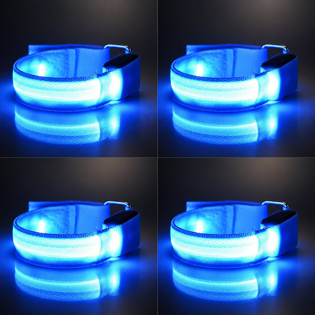 🐎 Horse LED Leg Straps – 4 Pack | Rechargeable-Look Night Riding Safety Lights ✨