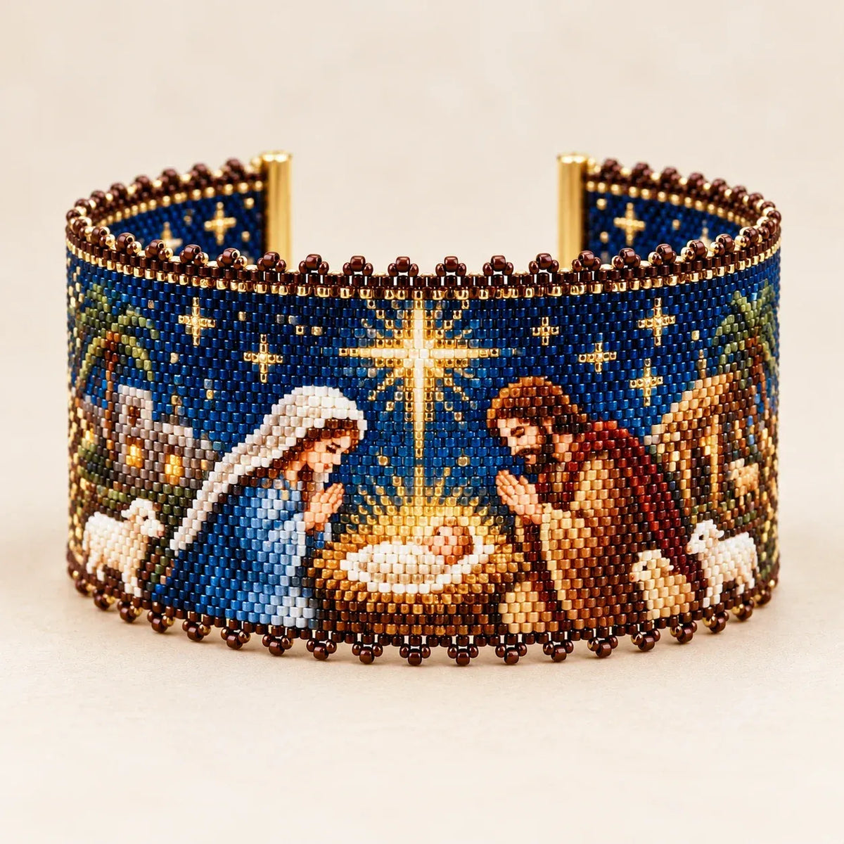 ⭐ Bethlehem's Sacred Light DIY Beaded Cuff Kit