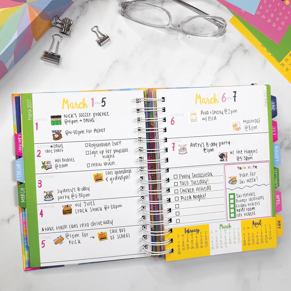 📅✨2027–2028 Reminder Binder® – 24-Month All-in-One Life Planner | January 2027 - December 2028