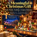 ✝️🎄 24-Day Nativity Advent Calendar – Build Your Own Magical Christmas Village! 🏠✨