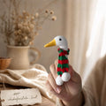 🦢Hand-Painted Resin Peeking Goose Garden Stakes