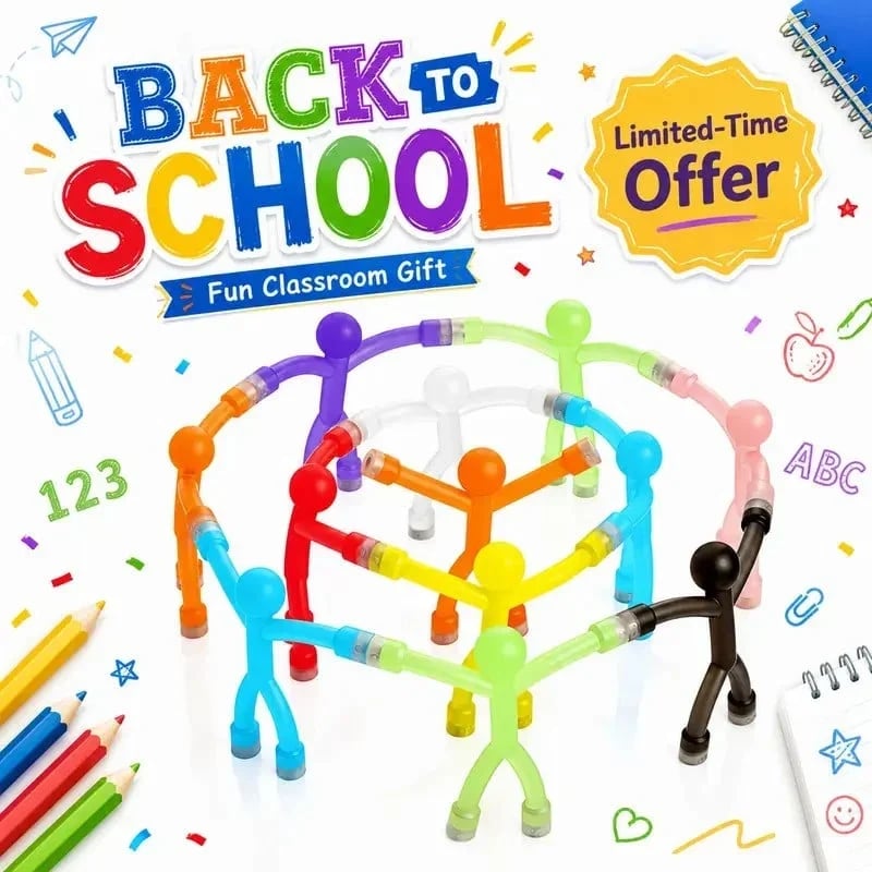 ⏰ LAST DAY SALE 50% OFF! ✨Unisex Kids' Magnetic Building Set