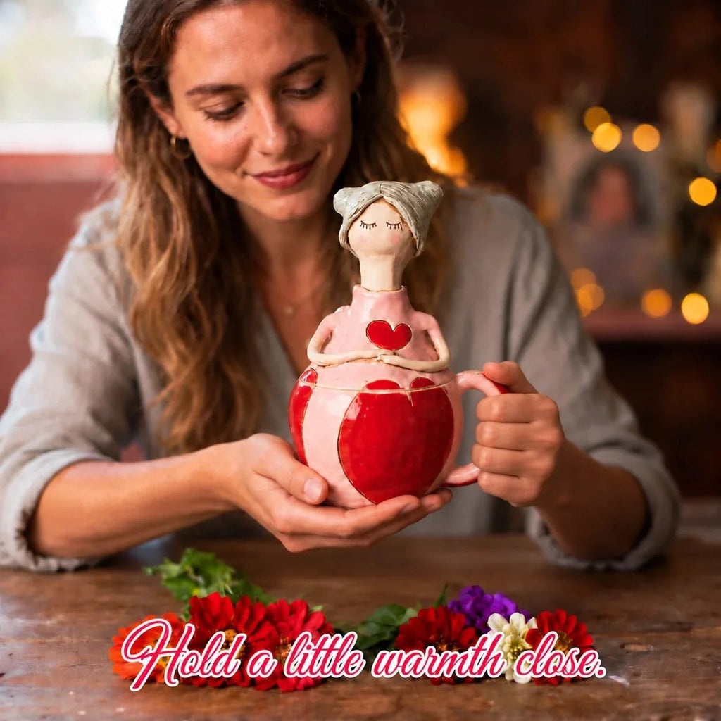 ⏳ Last Day 49% OFF – 🧚Handcrafted Fairies Storage Jar/Mug | 8 Whimsical Styles with Removable Fairy Lid for Tea. Treats & Tiny Keepsakes ☕