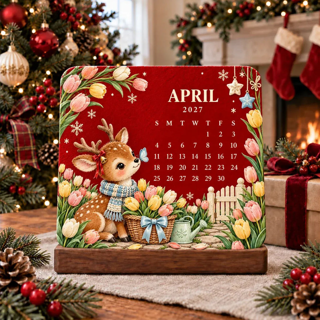 🎄🌱 Christmas Limited Edition – Eco-Friendly Plantable “Timeless” Seed Calendar 2027 🌸🌿