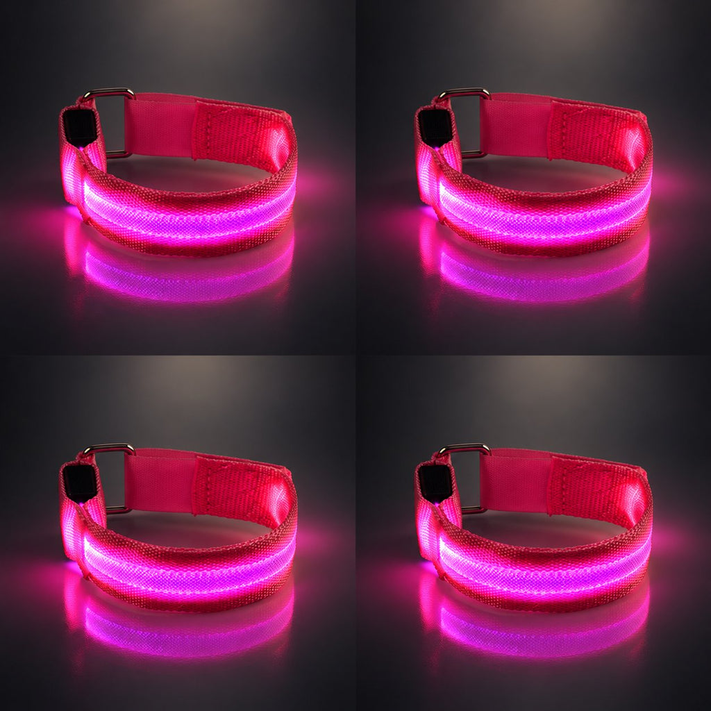 🐎 Horse LED Leg Straps – 4 Pack | Rechargeable-Look Night Riding Safety Lights ✨