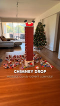 🎅 Chimney Drop Candy Advent Calendar 🍬 25-Day Interactive Christmas Countdown